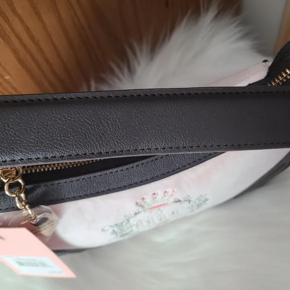 Juicy Couture Pink and Black Women's Bag - Picture 8 of 13